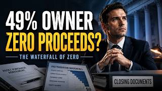 The Waterfall of Zero: How 49% Ownership Became No Proceeds