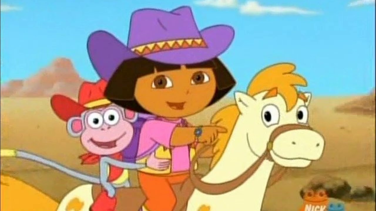 Дора-исследовательница, 2 сезон, 9 серия: Пинто, Пони-экспресс