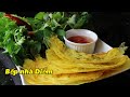 Bánh Xèo - Vietnamese Pancake - Bánh xèo mỏng giòn thật thơm ngon | Bếp Nhà Diễm |