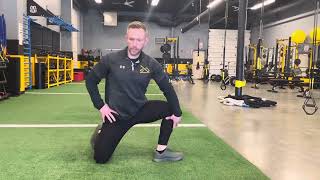 Mobility mastery- kneeling lateral lunge