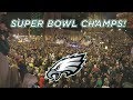 PHILLY GOES CRAZY AFTER SUPER BOWL WIN