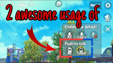 How to use Push to Talk in PUBG Mobile | PUBG Mobile new Tips and Tricks | BY TECHNO GAMER