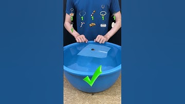 Try To Guess How Many Will Float #asmr #experiment #stisfying