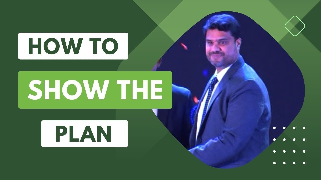 How To Show The Plan By IMD Mr K M Rafique || DXN Kajal Gaurav || To ...