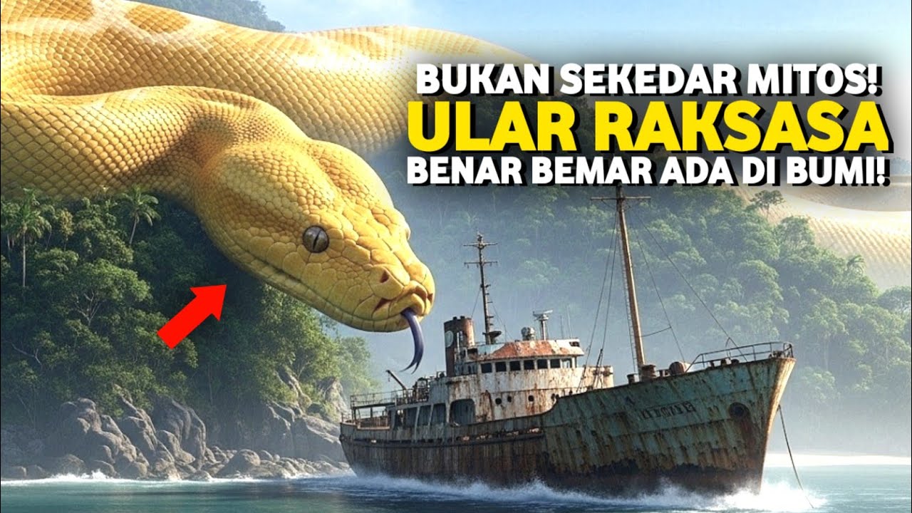 Bukan Mitos,ULAR RAKSASA Benar-benar Ada!