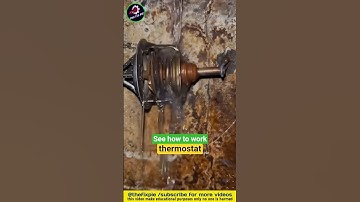 See How to works thermostat 🛠️😱 #carseatquicky #carmechanic #caraccessories #shorts #carparts