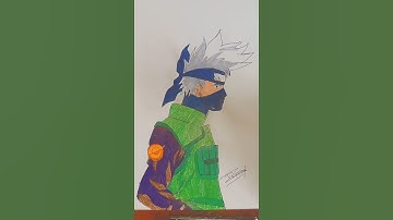 how to draw Kakashi hatake #kakashi #art #anime @hakusenpaiarts