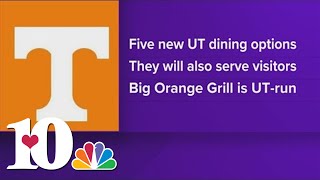 UT to offer five new dining options