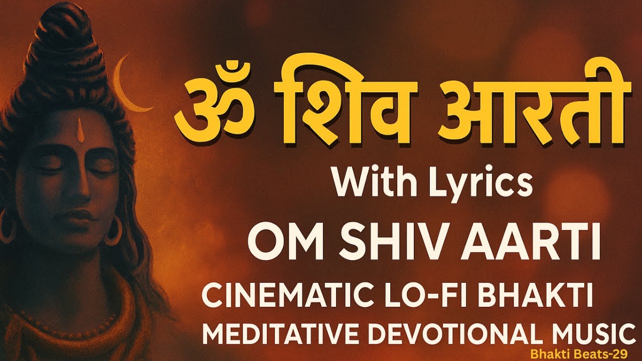 ॐ शिव आरती  Om Shiv Aarti  Cinematic Lo-fi Bhakti  Meditative Devotional Music  Bhakti Beats-29