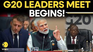 G20 Summit LIVE: World Leaders Gather In South Africa For HIGH-STAKES Talks In Summit | WION