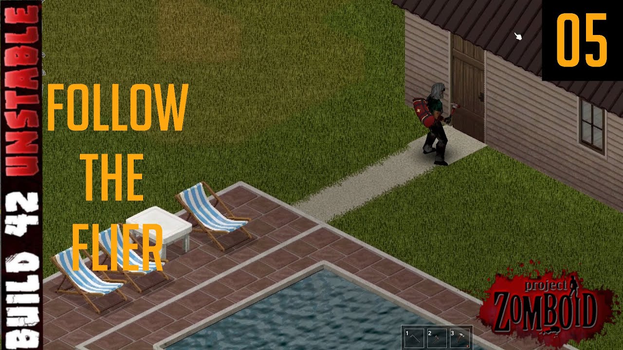 A Bed, a Fridge and a Generator - PZ Build 42: Follow the Flier! - 05