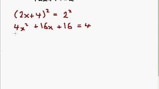 Core 3 ch02 p1 Solving a Modulus Equation Algebraically