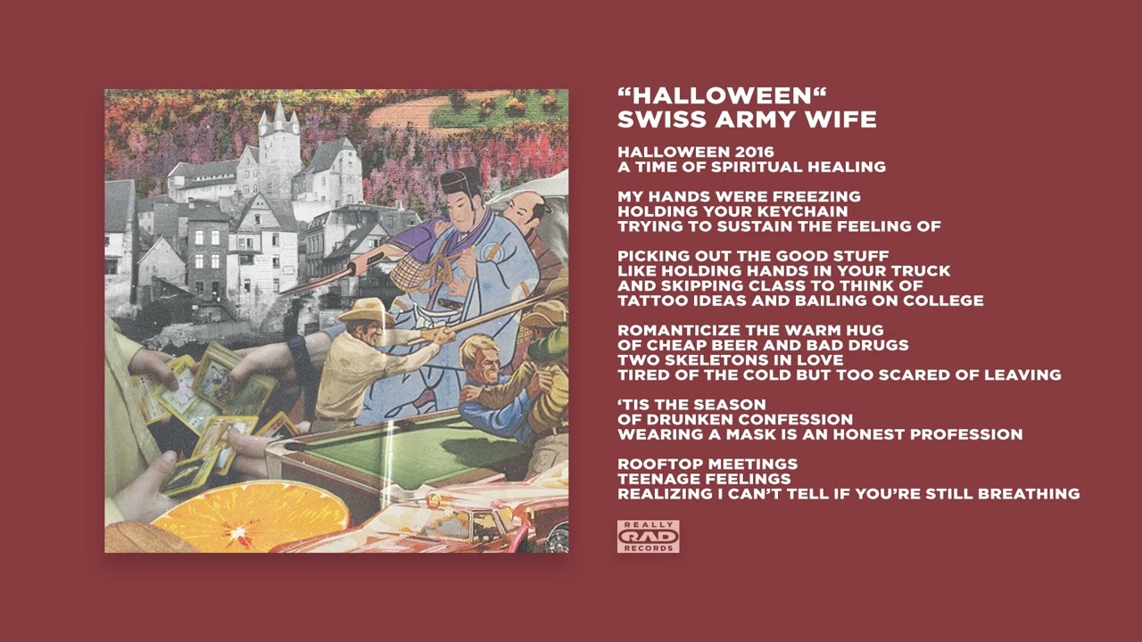 Watch Swiss Army Wife - Halloween (Official Audio) on YouTube Watch Swiss Army Wife - Halloween (Official Audio) on YouTube