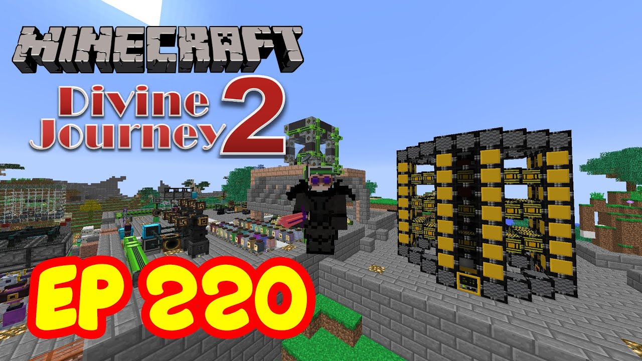 UN PLASMAFIER, ESENCIAS AVANZADAS Y MATEMÁTICAS COMPLICADAS - Divine Journey 2 Serie de mods Ep 220