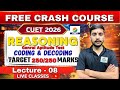 CUET UG 2026 Reasoning 🔥 Free Crash Course | Lecture 16 l Blood Relation | Target 250/250