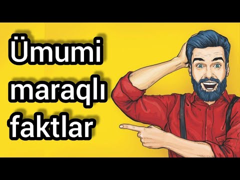 Ümumi maraqlı faktlar