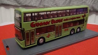 Corgi OOC 44406 | Dennis Trident | Alexander ALX500 | KMB Greener Buses | 1:76 Scale | Review | HD