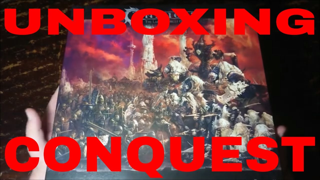 Para Bellum's Conquest: the last argument of Kings Unboxed.