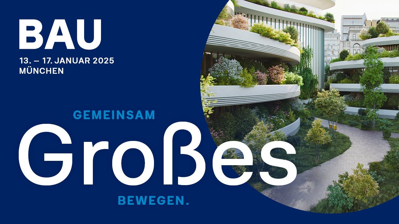 GEZE auf der BAU 2025: Gemeinsam Großes bewegen. | Messe München, 13 ...