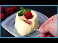 BAVARESE Vaniglia e Lamponi - Ricetta con Crema Inglese