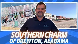 Quick Tour of Downtown Brewton, Alabama – Southern Charm & Small-Town Vibes!