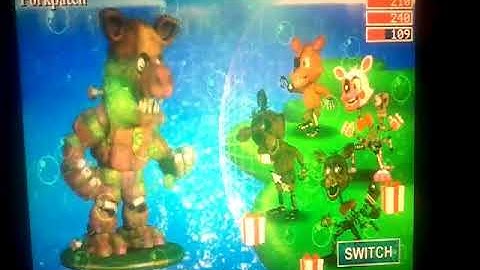 FNAF WORLD - boss battle - all foxy