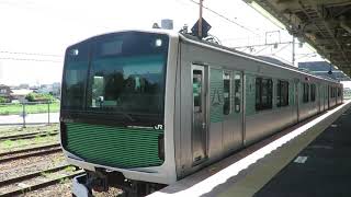 宝積寺駅 EV-E301系 烏山線烏山線駅発車