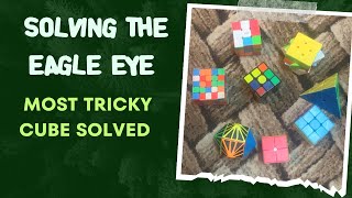 Solving the the Eagle Eye hexagonal cube