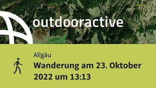 Wanderung am 23. Oktober 2022 um 13:13