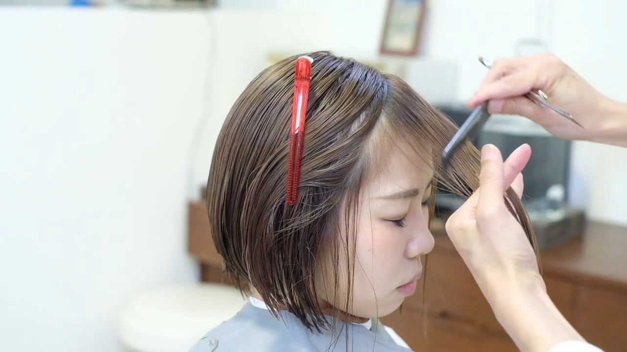 8.前下がりショート