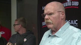 Chiefs head coach Andy Reid discusses Rashee Rice