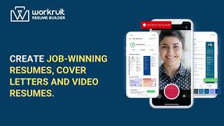 Workruit Instant Resume | Quick Steps To Create Resume With Resume Builder App | Free CV Builder App screenshot 1