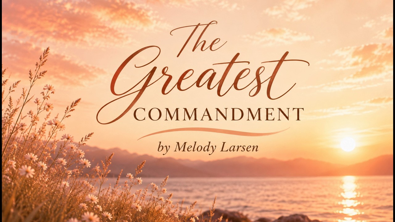 Watch The Greatest Commandment | Official Christian Music Video | Melody Larsen on YouTube Watch The Greatest Commandment | Official Christian Music Video | Melody Larsen on YouTube
