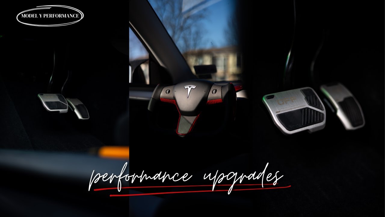 Upgrading My Tesla Interior | Yoke Steering Wheel + Performance Pedals Install