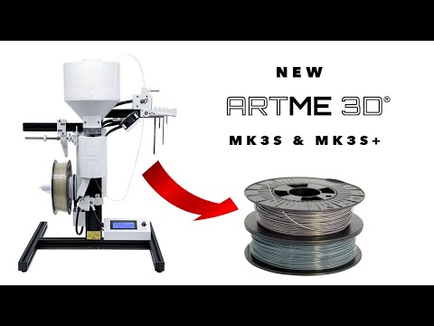 The new Original Desktop Filament Extruder MK3S & MK3S+