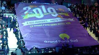 Tifo Pour Les Voeux Du Grand Paris Sud
