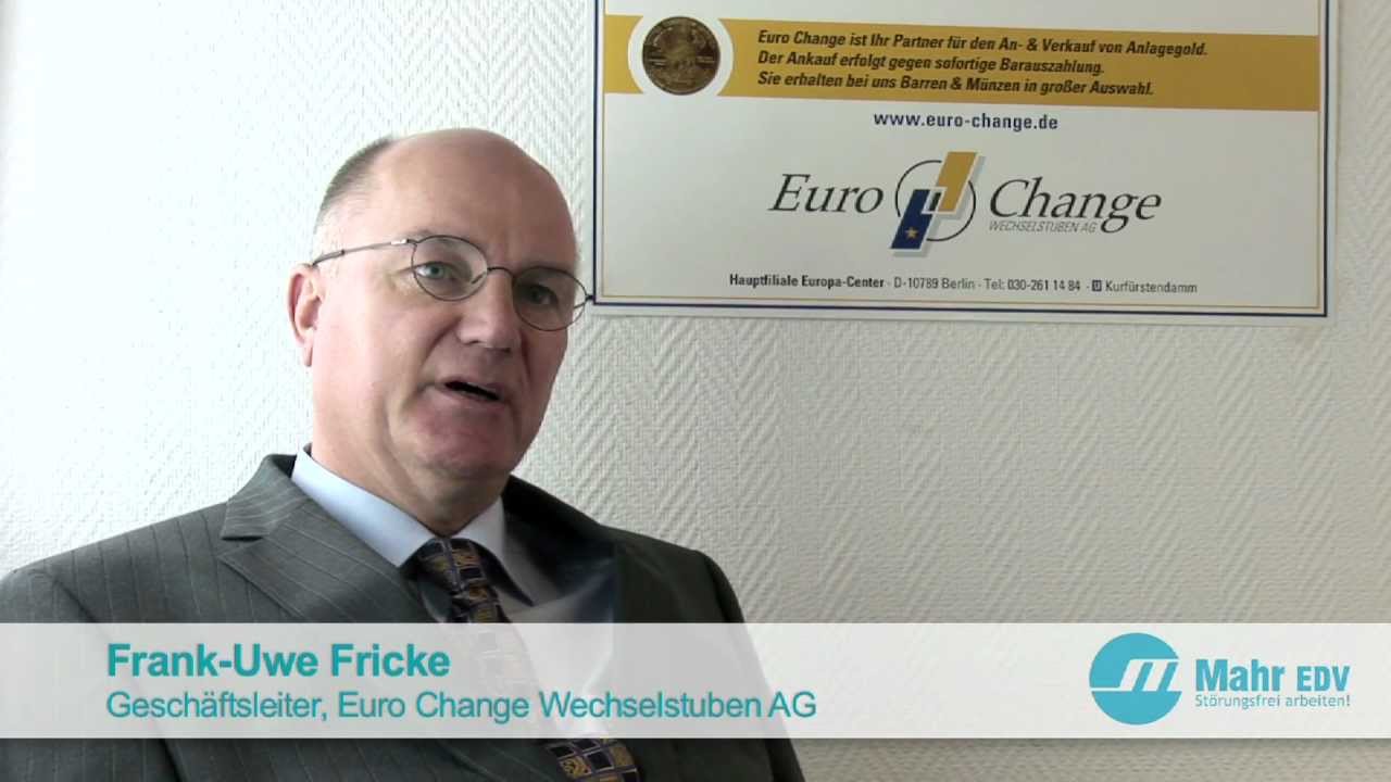 Euro Change Wechselstuben Ag Kunden über Mahr EDV: Euro Change Wechselstuben AG - YouTube