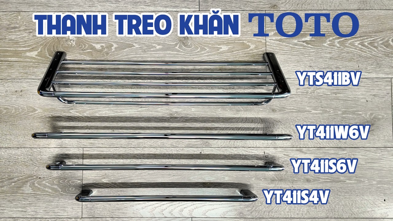 Thanh vắt khăn đơn TOTO YT411S4V