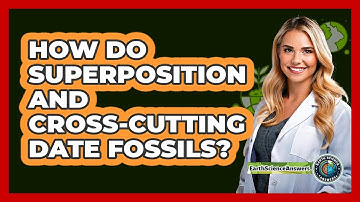 How Do Superposition And Cross-cutting Date Fossils? - Earth Science Answers