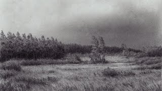 Pencil drawing | Landscape Before the Rain Pencil drawing | Landscape Before the Rain