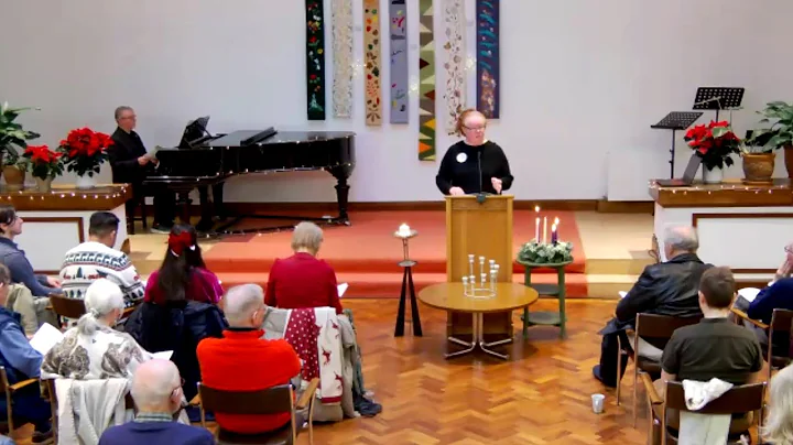 ‘Christmas Carol Service: Universal Incarnation’ – Sunday Service, 21st December 2025