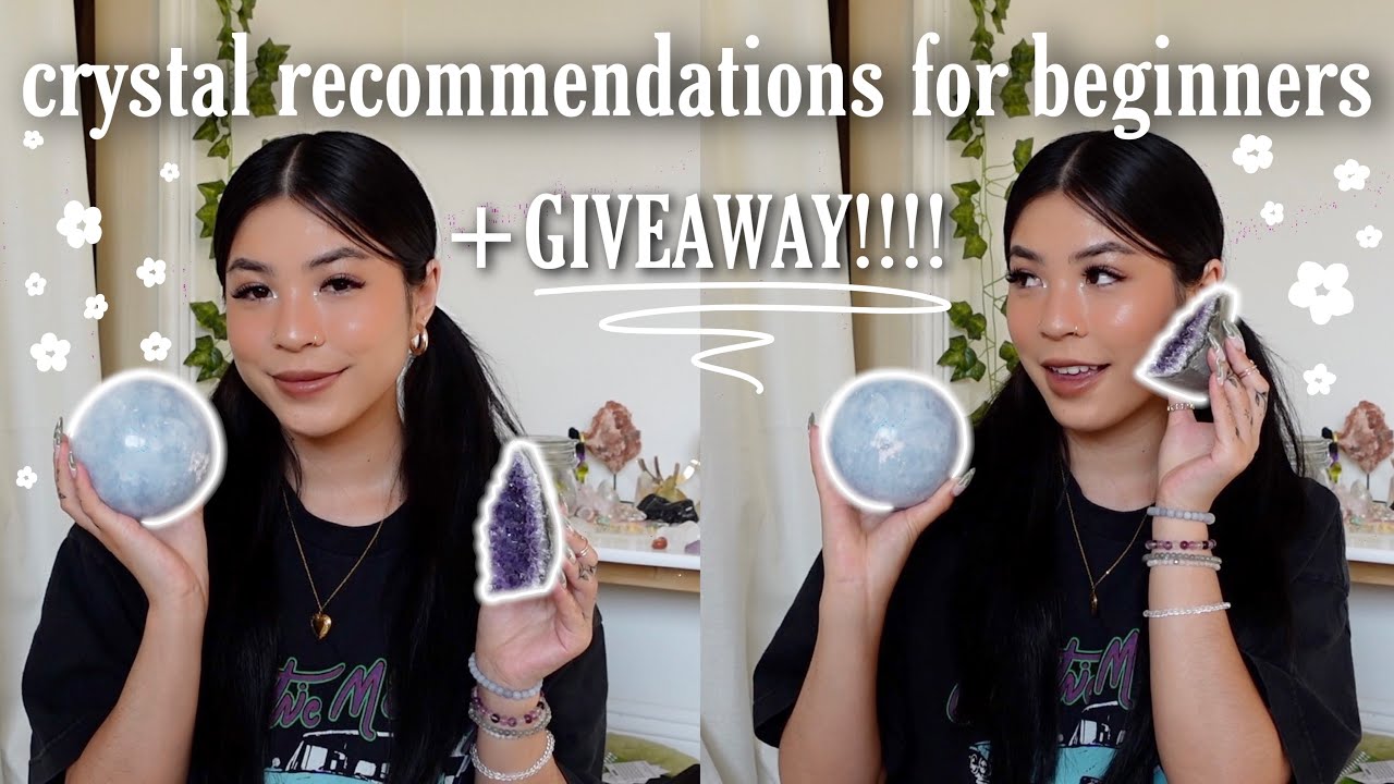 crystal recommendations for beginners // crystal starter pack // + GIVEAWAY!!! (CLOSED)