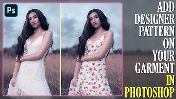 How To Add Patterns To Clothing In Photoshop I Photoshop Tutorial