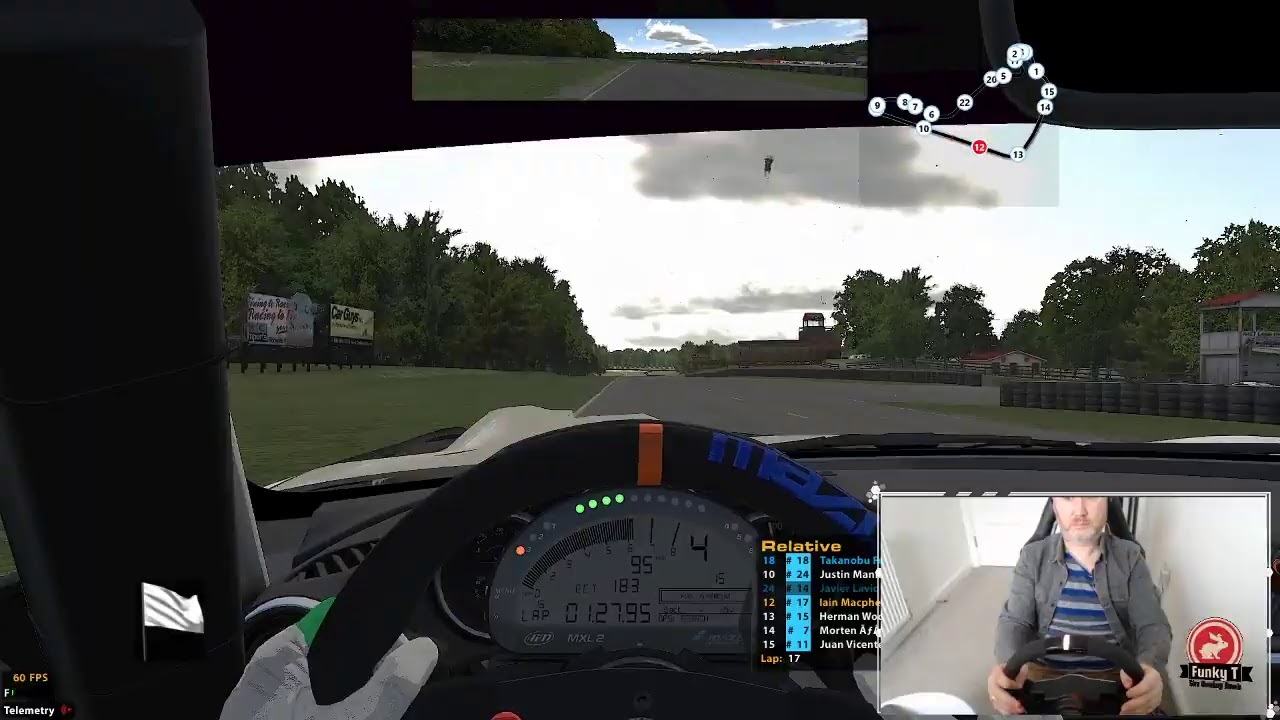 iRacing Livestream - Being told off by a grumpy Australian - Mazda MX-5 ...