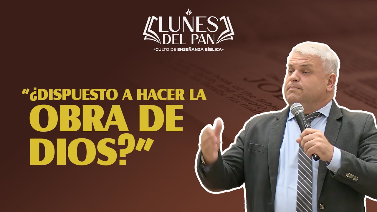 ¿Estás dispuesto a hacer la obra de Dios?  Pastor Antonio Osmar | lunes del Pan - 31/03/2025