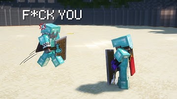 Fighting the most toxic axe PvPer in Minecraft.