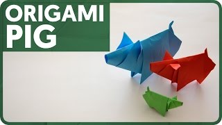 Origami Pig Eduardo Clemente