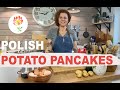 Polish POTATO PANCAKES - PLACKI ZIEMNIACZANE; How to make Polish food by Polish Your Kitchen