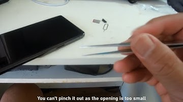 Pixel 7 Pro broken and stuck sim tray removal