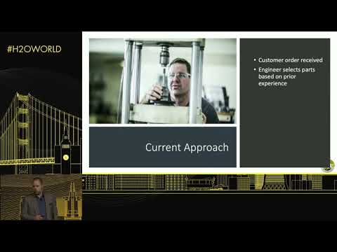 Robert Coop, Stanley Black & Decker - Optimizing Manufacturing with Driverless AI - H2O World SF